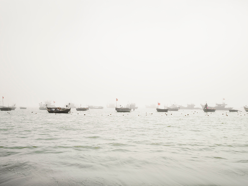Boats in Fog (Vietnam)